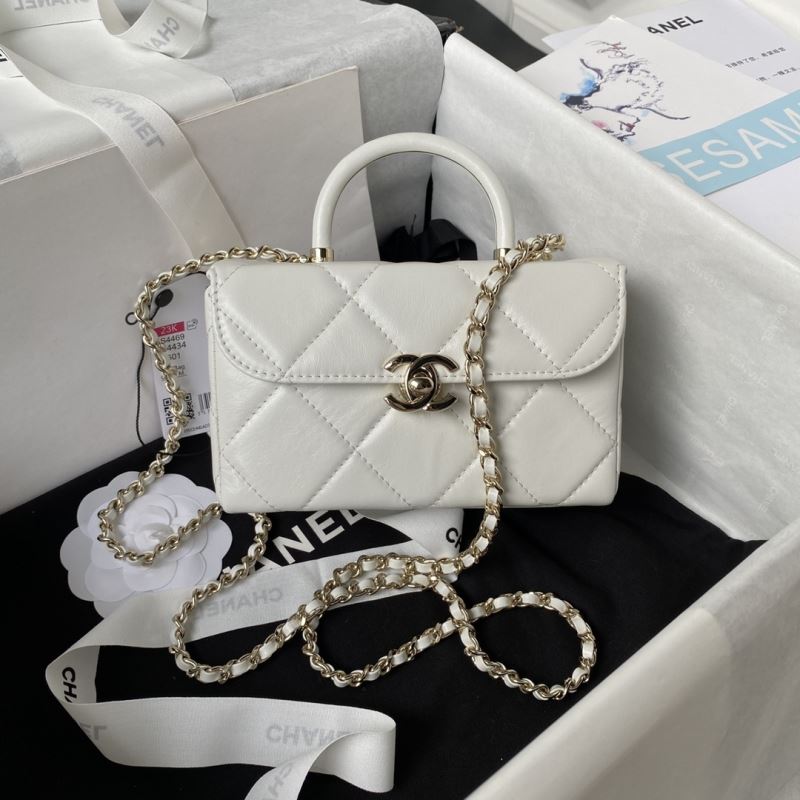 Ch**el top handle bags